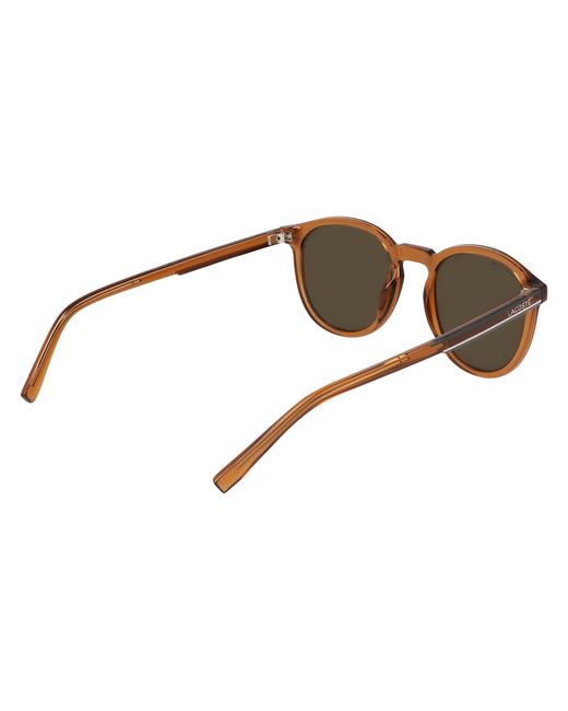 Lacoste Black L916S 210 Sunglasses Injected Round Normal Photochromatic