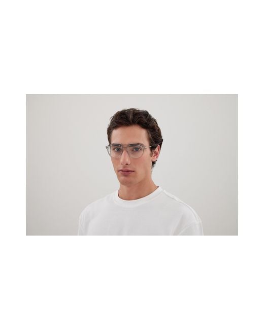Gucci Black Gg1708O 003 Optical Frames Acetate Transparent Pilot for men