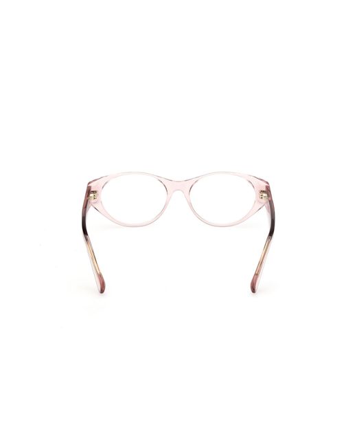 MAX&Co. Black Mo5214 072 Optical Frames Acetate Round Normal