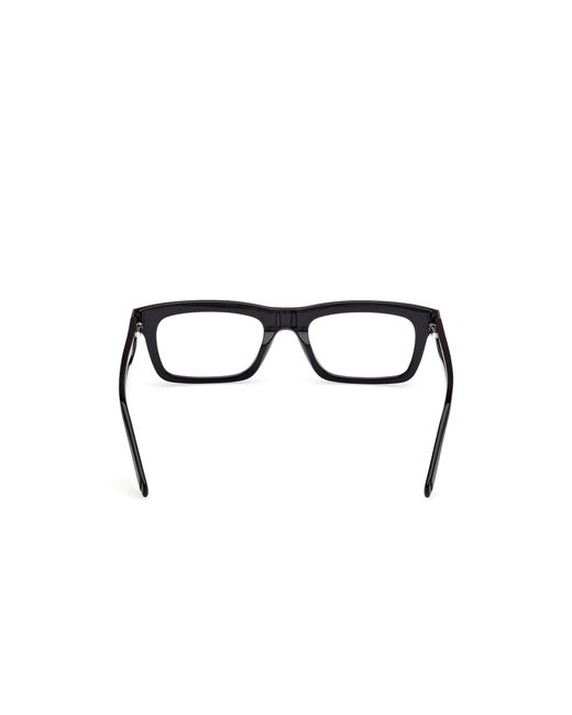 Guess Black Gu50242 001 Optical Frames Acetate Squared Normal for men