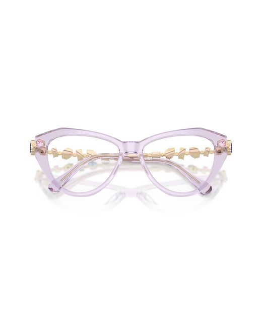 Swarovski Black Sk2047 1079 Optical Frames Acetate Cat Eye Normal