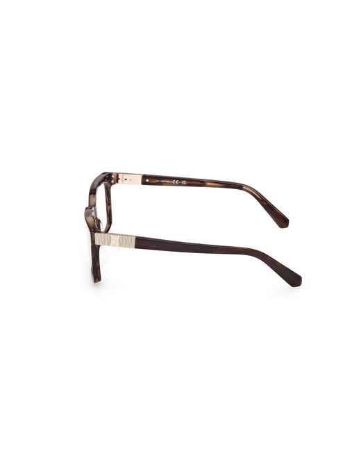 Guess Black Gu50331 098 Optical Frames Acetate Squared Normal for men
