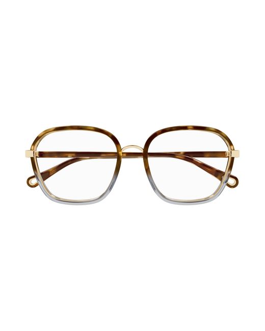 Chloé Black Ch0309O 003 Optical Frames Bio-Injected Transparent Squared