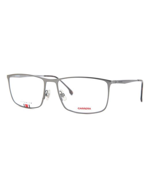 Carrera Black 8857 R80 Optical Frames Titanium Pillow for men