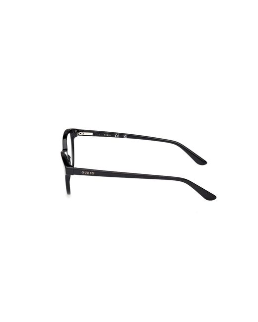 Guess Black Gu50273 001 Optical Frames Acetate Cat Eye Normal