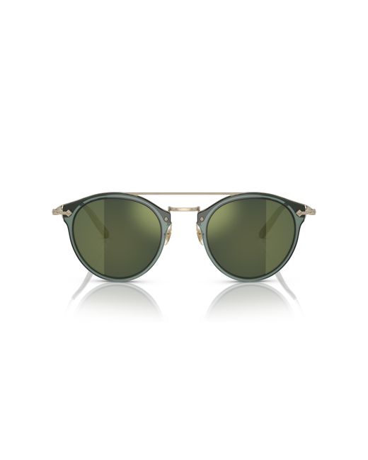 Oliver Peoples Black Ov5349S Remick 15476R Sunglasses Acetate Pantos Normal