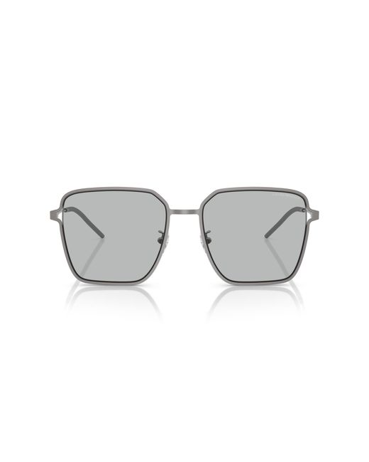 Emporio Armani Black Ea2159D 300387 Sunglasses Metal Squared Normal