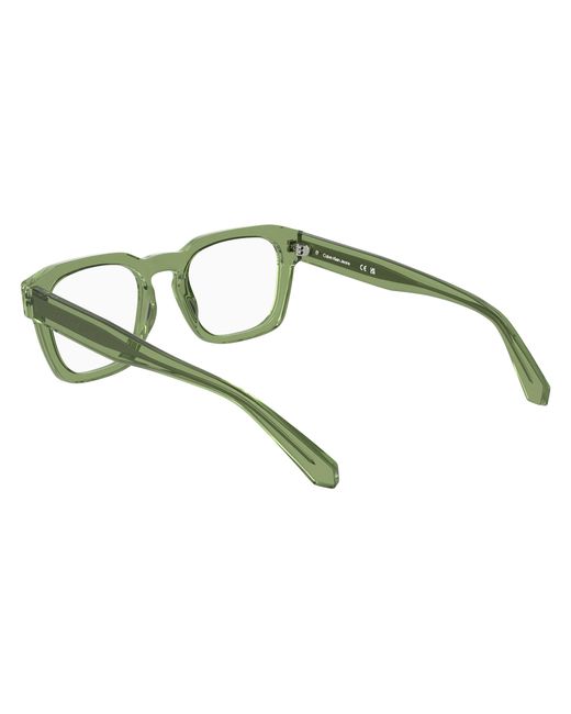 Calvin Klein Green Ckj25610 305 Optical Frames Acetate Squared Normal for men