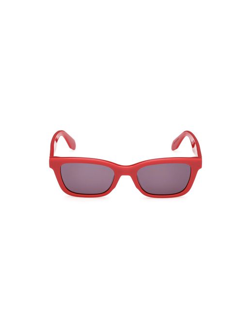 Adidas Or0117 66A Sunglasses Acetate Smoke Squared Normal