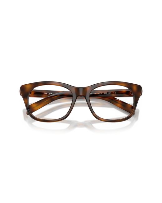 Prada Black Pr C13V 20D1O1 Optical Frames Acetate Pillow Normal