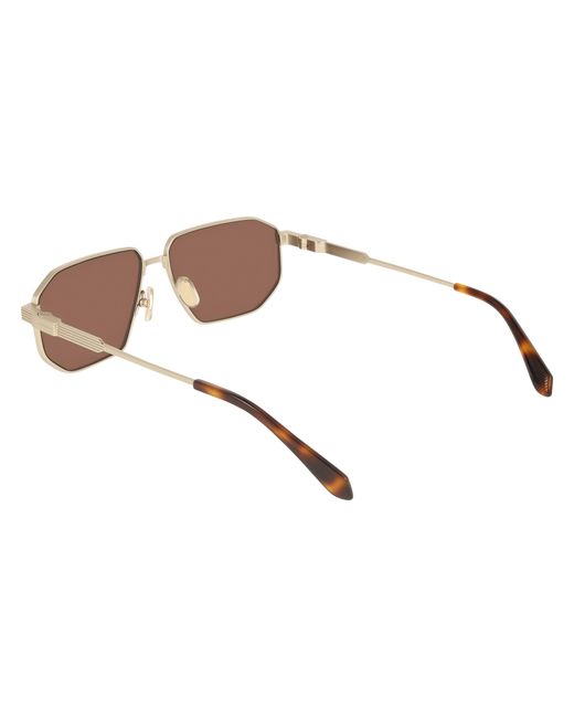 Ferragamo Black Sf340S 710 Sunglasses Titanium Squared Normal for men