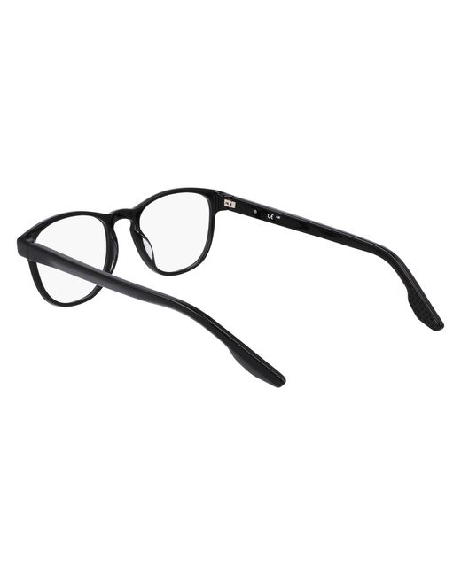 Nike Black 7162 001 Optical Frames Recycled Pet Round Normal for men