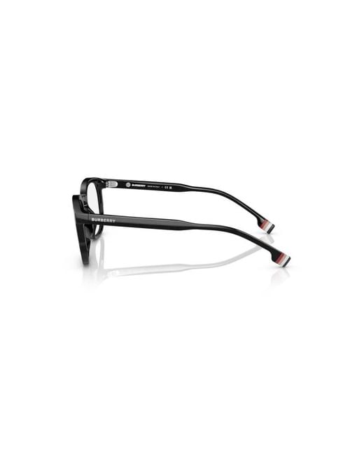 Burberry Black Be2370U 3001 Optical Frames Plastic Squared for men