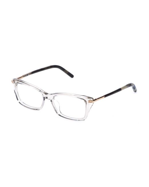 Furla Black Vfua01 0T92 Optical Frames Acetate Squared
