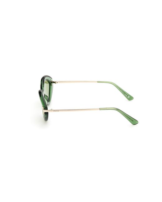 Emilio Pucci Green Ep0223 93N Sunglasses Acetate Geometric Normal