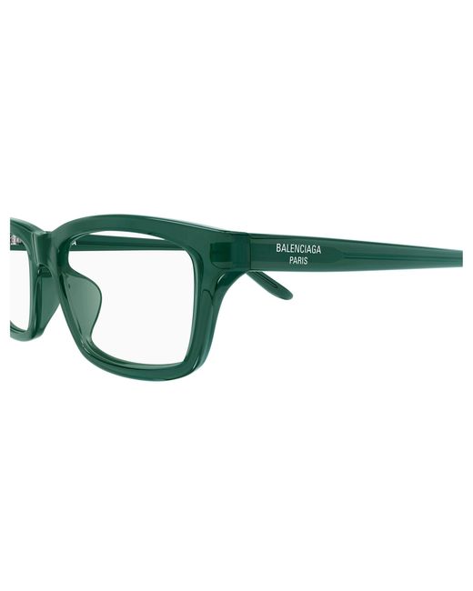 Balenciaga Black Bb0439O 007 Optical Frames Acetate Transparent Squared for men