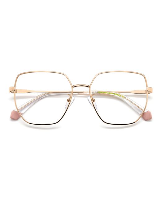 Polaroid Black Pld D508/G Ddb Optical Frames Metal Geometric