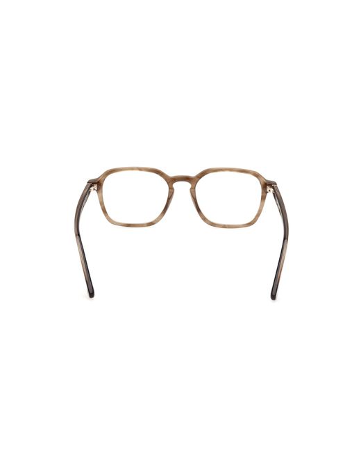 Web Black We5428 051 Optical Frames Acetate Geometric Normal for men