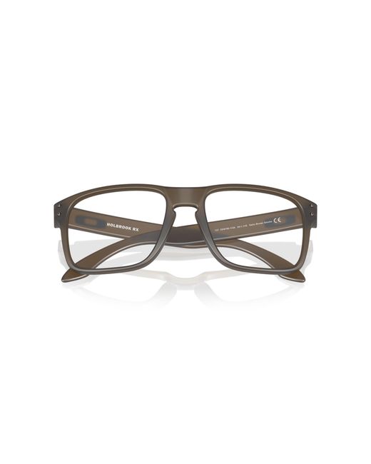 Oakley Black Ox8156 Holbrook Rx 815611 Optical Frames O_Matter Transparent Squared Normal for men