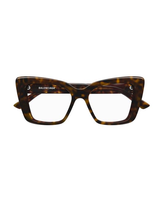 Balenciaga Black Bb0297O 002 Optical Frames Acetate Squared