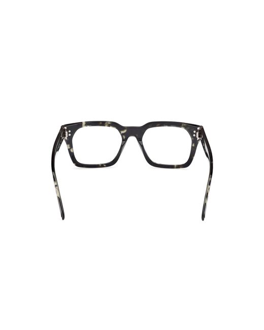 Guess Black Gu50188 098 Optical Frames Acetate Squared Normal for men