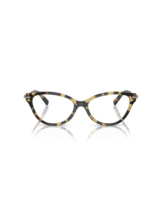 Tiffany & Co Black Tf2231 8064 Optical Frames Acetate Transparent Cat Eye Normal