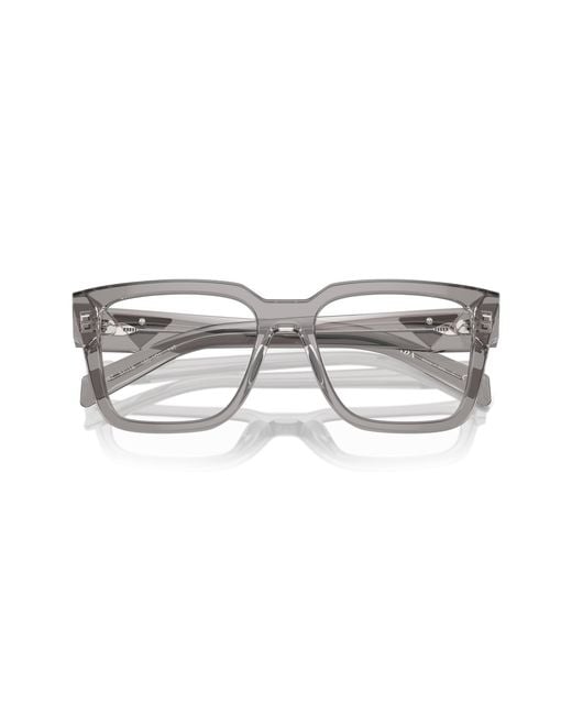 Prada Black Pr 08Zv 18S1O1 Optical Frames Acetate Squared Normal for men