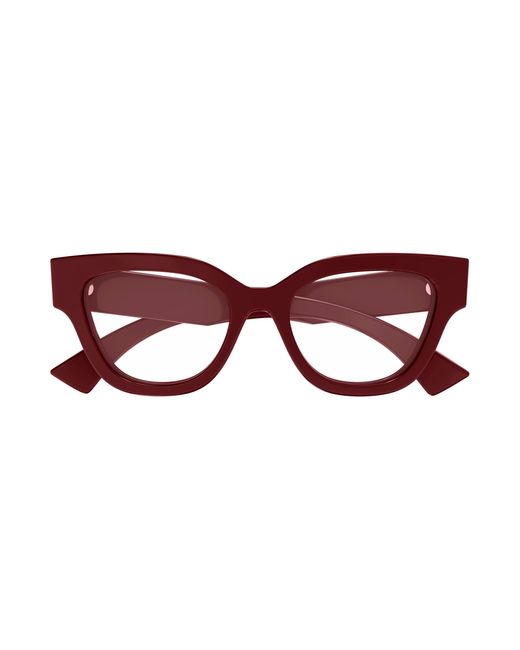 Gucci Black Gg1837O 003 Optical Frames Acetate Transparent Butterfly