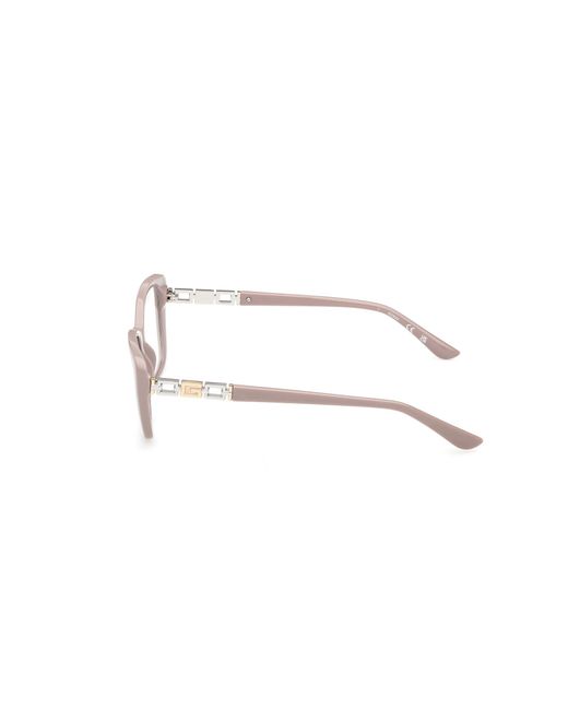 Guess Black Gu50358 057 Optical Frames Acetate Squared Normal