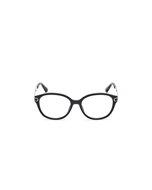 MAX&Co. Black Mo5171 001 Optical Frames Injected Round Normal