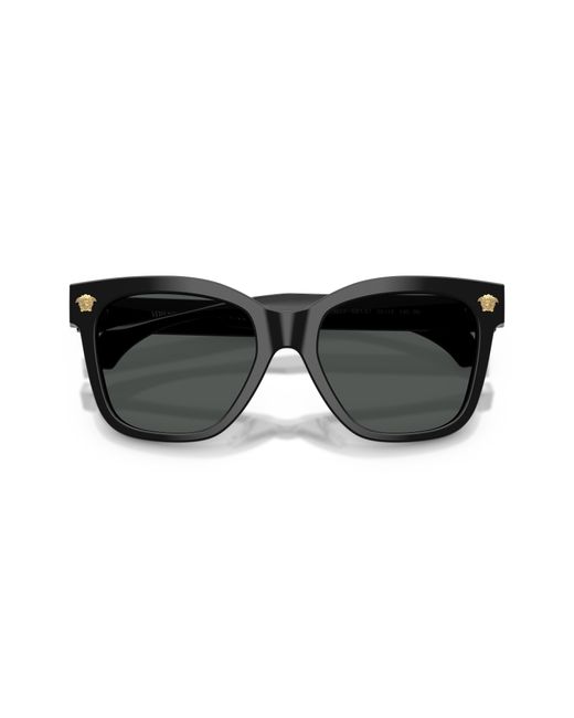 Versace Black Ve4511 Gb1/87 Sunglasses Acetate Squared Normal