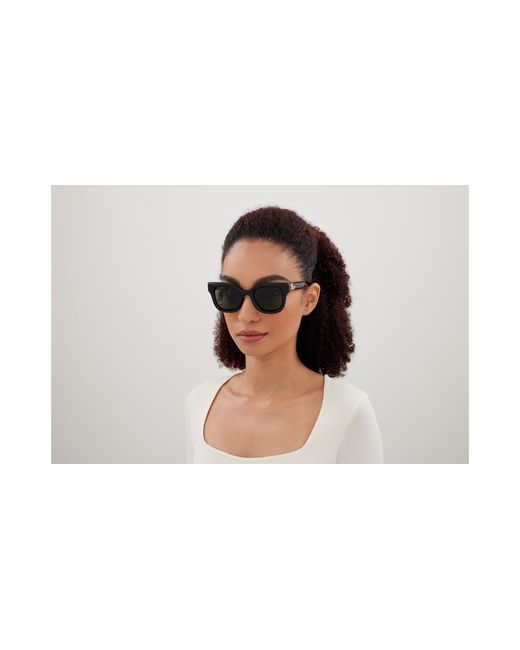 Gucci Black Gg1828S 001 Sunglasses Injected Round