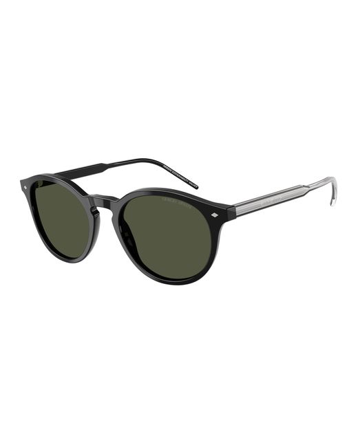 Giorgio Armani Black Ar8211 587531 Sunglasses Acetate Pantos Normal for men