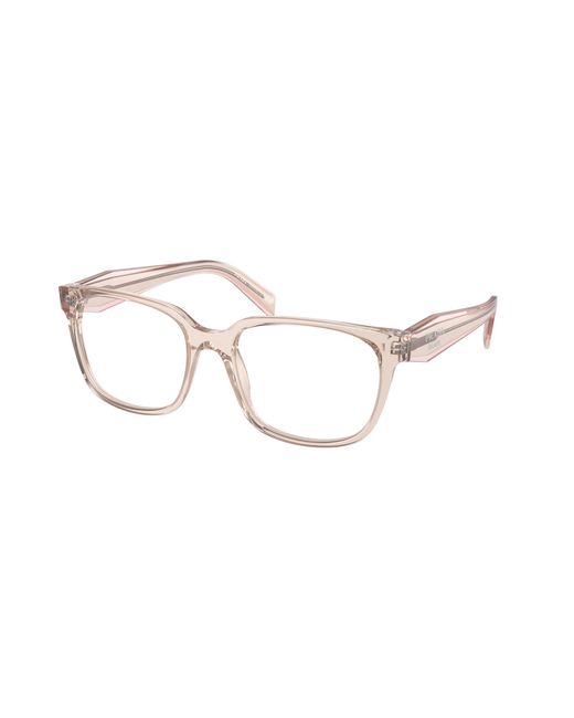 Prada Black Pr 17Zv 15J1O1 Optical Frames Acetate Squared Normal