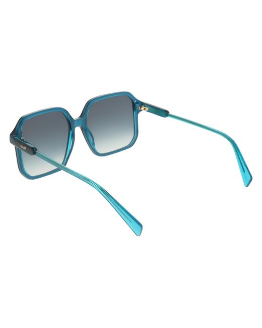 Liu Jo Black Lj830S 424 Sunglasses Acetate Squared Normal