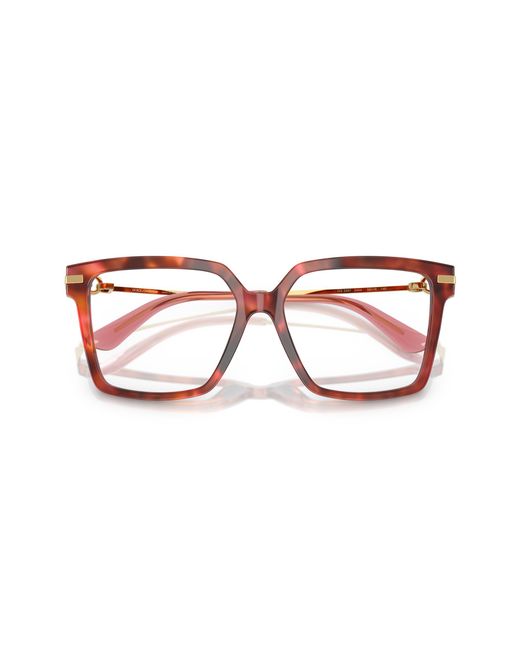 Dolce & Gabbana Black Dg3397 3444 Optical Frames Acetate Squared Normal