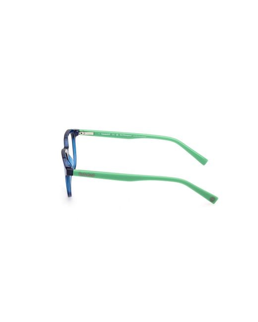 Timberland Black Tb50063 090 Optical Frames Injected Round Normal