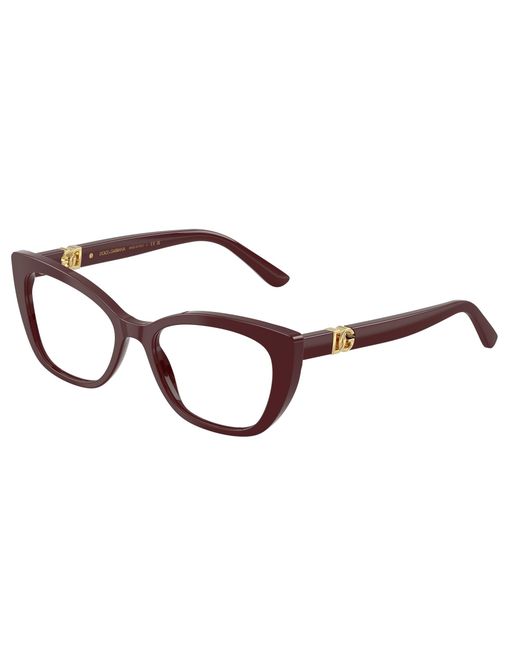 Dolce & Gabbana Black Dg3398 3091 Optical Frames Acetate Cat Eye Normal