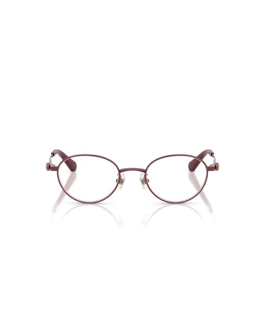 Swarovski Black Sk1028Td 4040 Optical Frames Titanium Round Normal