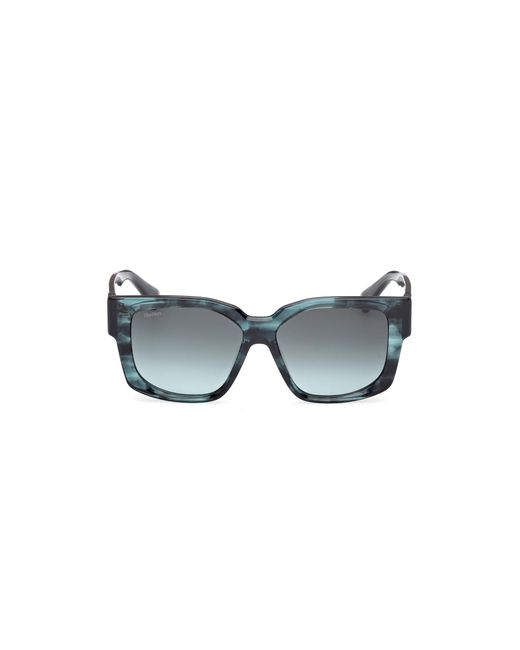 Max Mara Black Mm0145 Glimpse-7 98P Sunglasses Acetate Round Normal