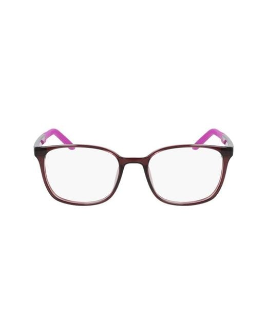 Nike Black 7270 604 Optical Frames Plastic Squared Normal