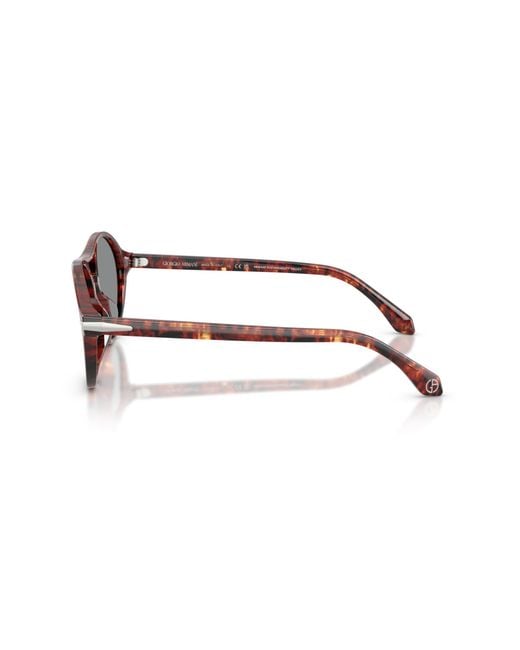 Giorgio Armani Black Ar8236U 623402 Sunglasses Acetate Round Normal for men