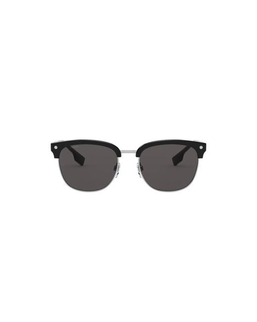 Burberry Black Be4317 Aubrey 300187 Sunglasses Plastic Squared for men