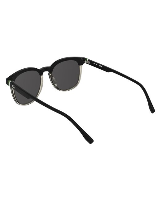 Lacoste Black L6073S 001 Sunglasses Bio-Injected Squared Normal for men