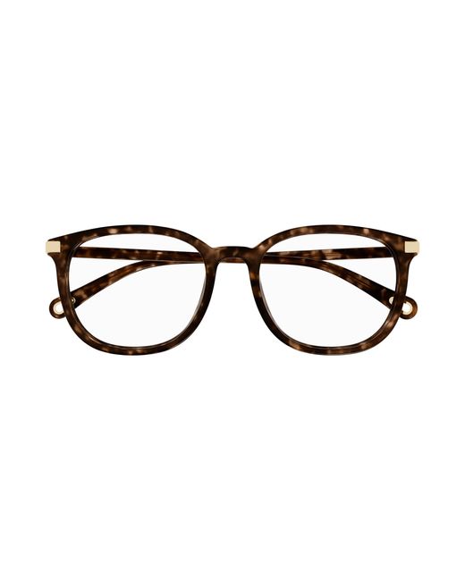 Chloé Black Ch0247Oa 002 Optical Frames Acetate Transparent Cat Eye
