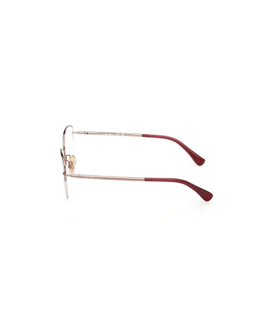 Max Mara Black Mm5234 036 Optical Frames Metal Geometric Normal