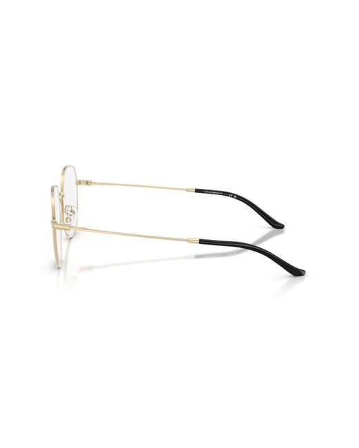 Emporio Armani Black Ea1174D 3015 Optical Frames Metal Round Normal for men