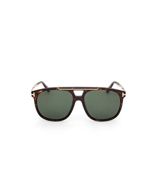 Tom Ford Black Ft1306 Sam-02 52N Sunglasses Acetate Squared Normal