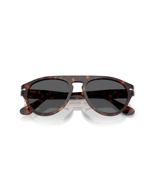 Persol Black Po3370S 24/B1 Sunglasses Acetate Pilot Normal