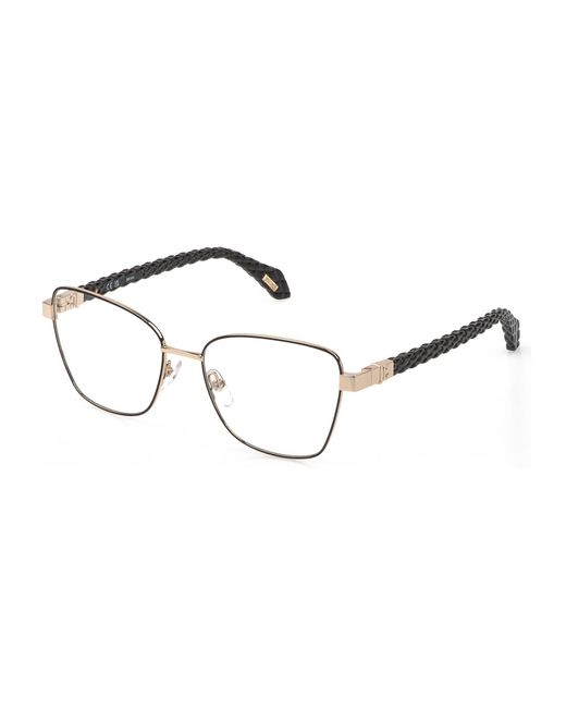 Just Cavalli Black Vjc166 301 Optical Frames Metal Squared